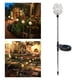 thumbnail image 4 of Lámpara de césped de jardín al aire libre con luces de suelo de energía solar LED elegante Cola Luces decorativas de techo, 4 of 8