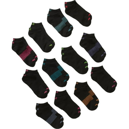 Avia Ladies Performance Liner No Show Socks, 12 Pack