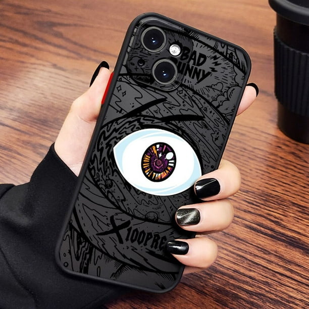 Funda de teléfono para IPhone 14 Bad Bunny X100pre, carcasa colorida a prueba de golpes, trasera para IPhone 14, 13, 12, 11, 14 Pro Max, XR, X, XS, 7, 8 Plus Fivean unisex
