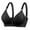 Black, variant on Penkiiy Women Bras Women's Bra Soild Wire Free Underwear One-Piece Bra Everyday Small Cup Underwear Black Bras