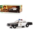 thumbnail image 2 of 1986 Chevrolet Caprice Black and White LAPD (Los Angeles Police Department) "MacGyver" (1985-1992) TV Series "Artisan Collection" 1/18 Diecast Model Car by Greenlight, 2 of 2