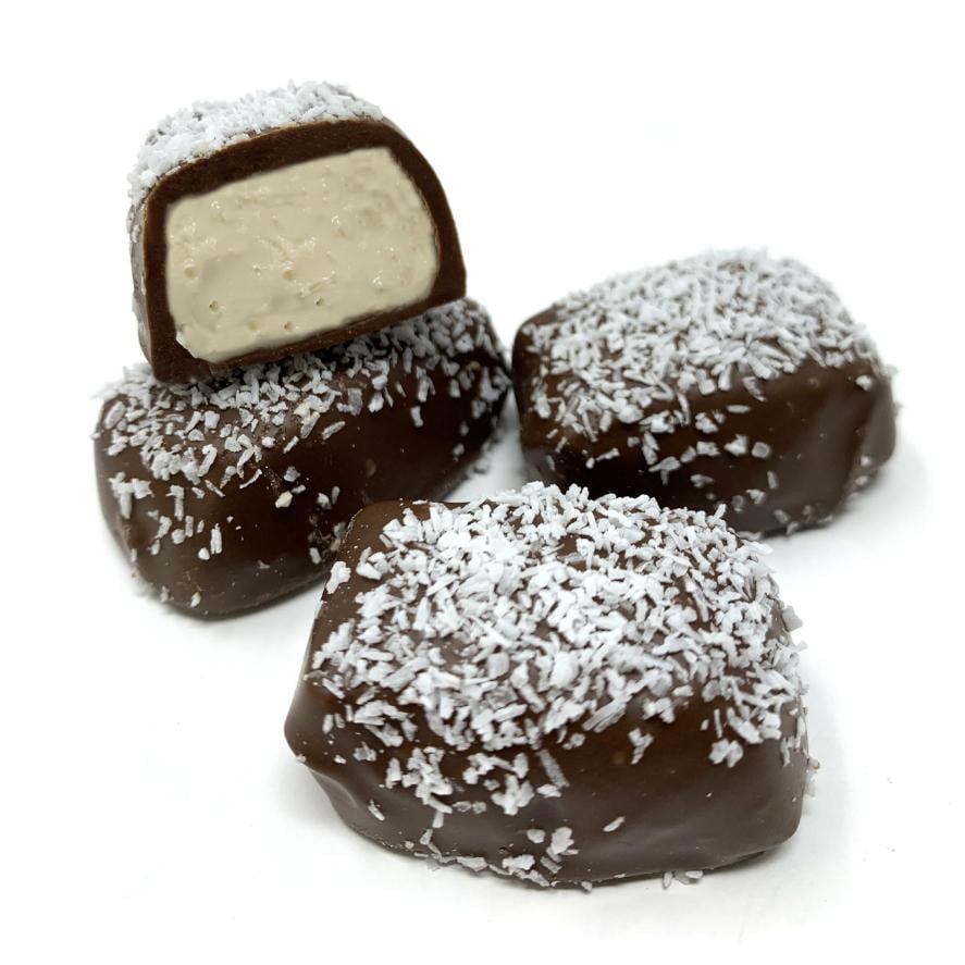 Jackie's Chocolate Milk Chocolate Coconut Creams, 1/2 lb