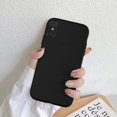 thumbnail image 2 of iPhone Xs Max Case with Screen Protector,Soft Liquid Silicone Gel Rubber Bumper Cover,Slim Fit Shockproof Protective Phone Case for iPhone Xs Max Black, 2 of 8
