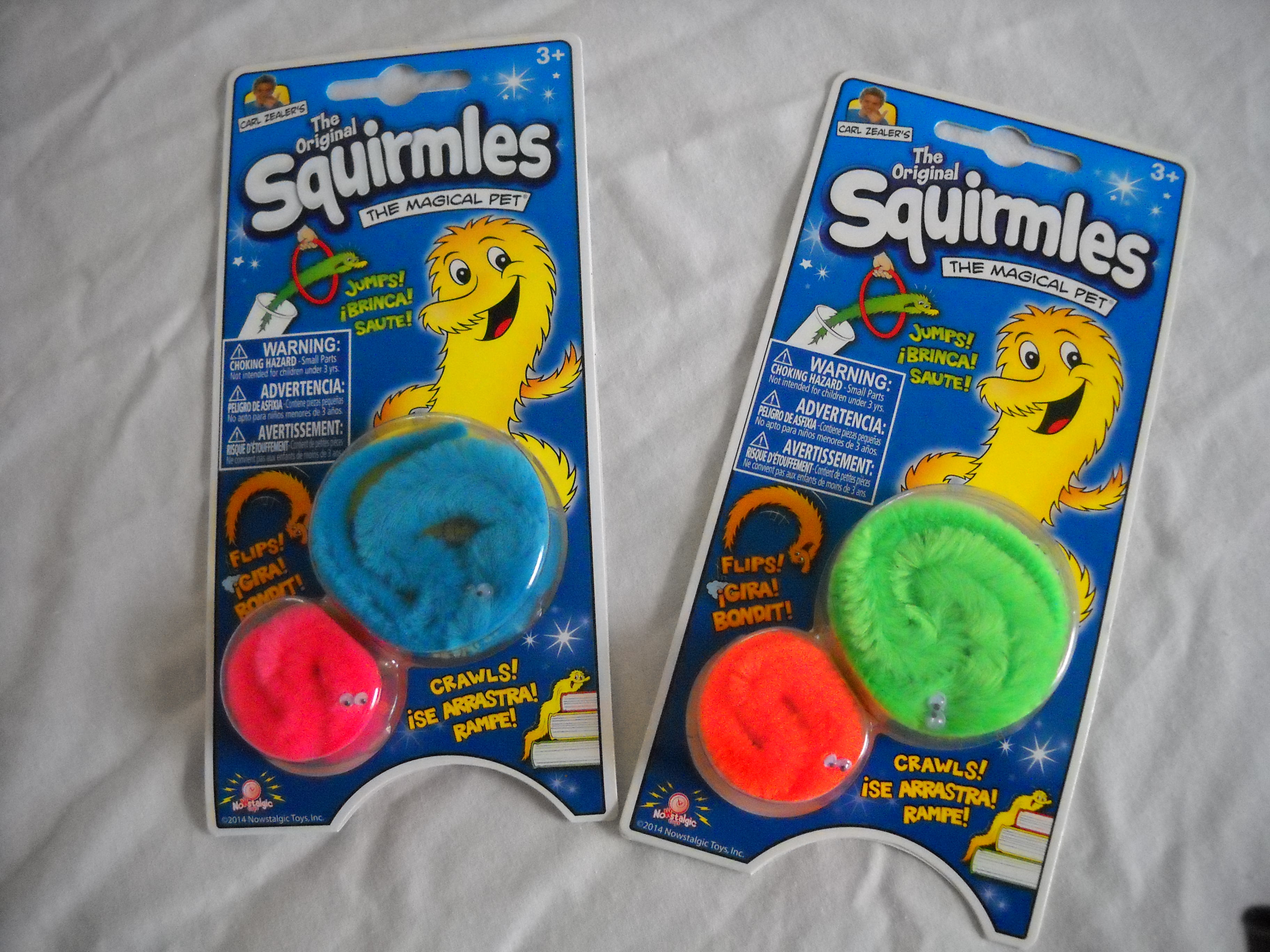The Original Magical Pet w/baby Squirmles for fun tricks 2 packs of Squirmles 