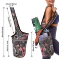 thumbnail image 5 of Doyogi Yoga Mat Bag with Large Size Open Pocket and Zipper Pocket Yoga Mat Strap Bag Carrier Bag Fit Most Size for Ladies, 5 of 6