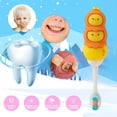thumbnail image 5 of Cepillo de dientes para bebé, diseño anticaída, cuatro colores, 5 of 5