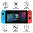 thumbnail image 4 of Ensemble d'Accessoires Périphériques de Jeu 12 en 1 Compatible avec Nintendo Switch Valise Multifonction, Support, Étui de Protection, Capot de Clé, Protecteur d'Écran, Volant, Poignée, Câble de Chargement Type-C, 4 of 7