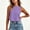 Shirts-Purple, variant on Gamivast Crop Tops for Women Sleeveless Crew Neck Casual Flowy Muscle Tanks Summer Workout Athletic Shirts Lightweight Loose Fit Comfortable Active Basic Loungewear White XL