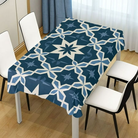 

Ryvnso Bohomia Geometric Rectangle Table Cloth Tablecover Dinning Tablecloth 60 x90