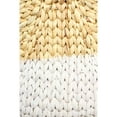 thumbnail image 6 of CosmoLiving by Cosmopolitan 17", 15", 13", 12"W Brown Seagrass Handmade Two Toned Storage Basket with Handles, 4-Pieces, 6 of 13