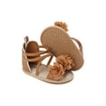 thumbnail image 2 of Meihuid Baby Girls Sandals, Floral Patchwork Strap Non-Slip Flat Shoes, 2 of 7