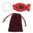 thumbnail image 1 of Red Diamond Ice Skate Blade Sharpener - Coarse & Fine Grinding for Hockey & Figure Skates, Adjustable for Most Blade Sizes, Portable with Carry Rope & Random-Color Storage Bag, OPP Packed, Durable, 1 of 6