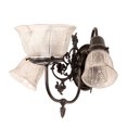 thumbnail image 4 of Meyda Tiffany 202831 Revival 3 Light 11" Tall Wall Sconce - Brown, 4 of 5