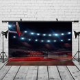 thumbnail image 2 of ABPHOTO Polyester 7x5ft Empty Basketball Court Backdrop Empty Basketball Court Lone Basketball Basket Photography Background and Studio Photography Backdrop Props, 2 of 5