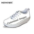 thumbnail image 1 of Zapatillas de deporte con plataforma para mujer, diseño personalizado y transpirable, con patrón de herramientas médicas para hospital, primavera y otoño, 1 of 5