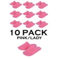 thumbnail image 4 of DISEN Pink 10 Pairs Fabric Packed Terry Cotton Disposable Hotel Slippers for Airbnb Spa Wedding Guests Adult Women Size 7-8, 4 of 6