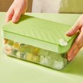 thumbnail image 3 of Ice Cube Tray for Freezer Innovative 3+3 Ice Cube Trays For Making Ice Create Perfect Ice With Ease Durable And Easy To Clean Perfect For Any Drink Or Occasion (AG, One Size), 3 of 7