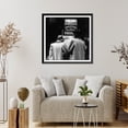 thumbnail image 4 of Historic Framed Print, Shoppers reading US Army exclusion order No. 20 directing evacuation of persons of Japanese ancestry, San Francisco, 17-7/8" x 21-7/8", 4 of 9