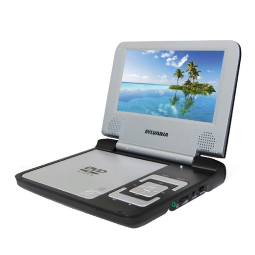 Sylvania Sdvd7012 Blue 7 Inch Portable Dvd Player Blue Manufacturer Refurbished Walmart Com Walmart Com