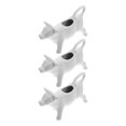 thumbnail image 3 of MasteelfCA 3Pcs Household Milk Pitchers Multi-function Milk Cups Convenient Ceramic Pitchers, 3 of 7