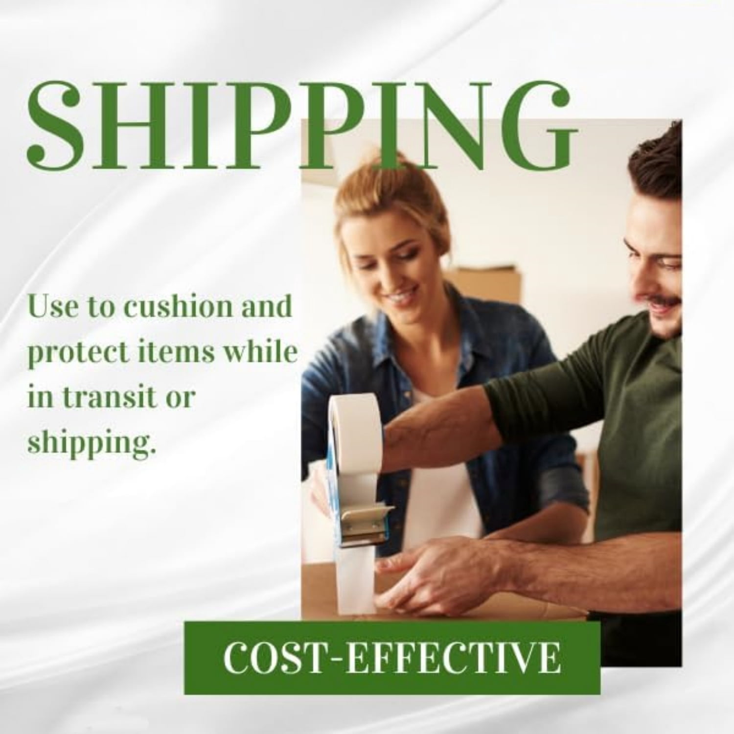 Packing Paper for Moving – 630 Newsprint Packing Paper Sheets – 27” x 17” Paper for Packing Dishes, Shipping, and Moving Supplies – Recyclable Movers’ Paper