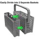 thumbnail image 3 of Universal Cutlery Dishwasher Replacement Basket Dishwasher Accessories For , , , Whirlpool, Lg, 3 of 5