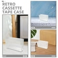 thumbnail image 4 of KAKOWELY cassette holder 8pcs Retro Cassette Tape Storage Box Clear Cassette Holders Multi-Functional Cassette Tape Storage Organizer Transparent Cassette Case For Music Tapes, 4 of 5