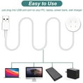 thumbnail image 4 of Charger for Google Pixel Watch 2/3, Magnetic Charging Cable Cord for Pixel Watch 2/3 Smartwatch (1, White), 4 of 7