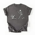 thumbnail image 3 of Skeleton Chasing Corgi Halloween Vibe Corgi Dog Lover T-Shirt, Fullsizes S-5XL Multicolors T-Shirt, 3 of 5