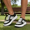 thumbnail image 2 of Chaussures Décontractées Talon Épais Rehausse Design Moderne à Enfiler Chaussures Confortables Bout Rond pour Couple Usage Quotidien, 2 of 4