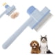 thumbnail image 1 of Cepillo para Gatos Unique Bargains, Peine para Eliminación de Pelo de Mascotas con Botón de Liberación, 1 of 7