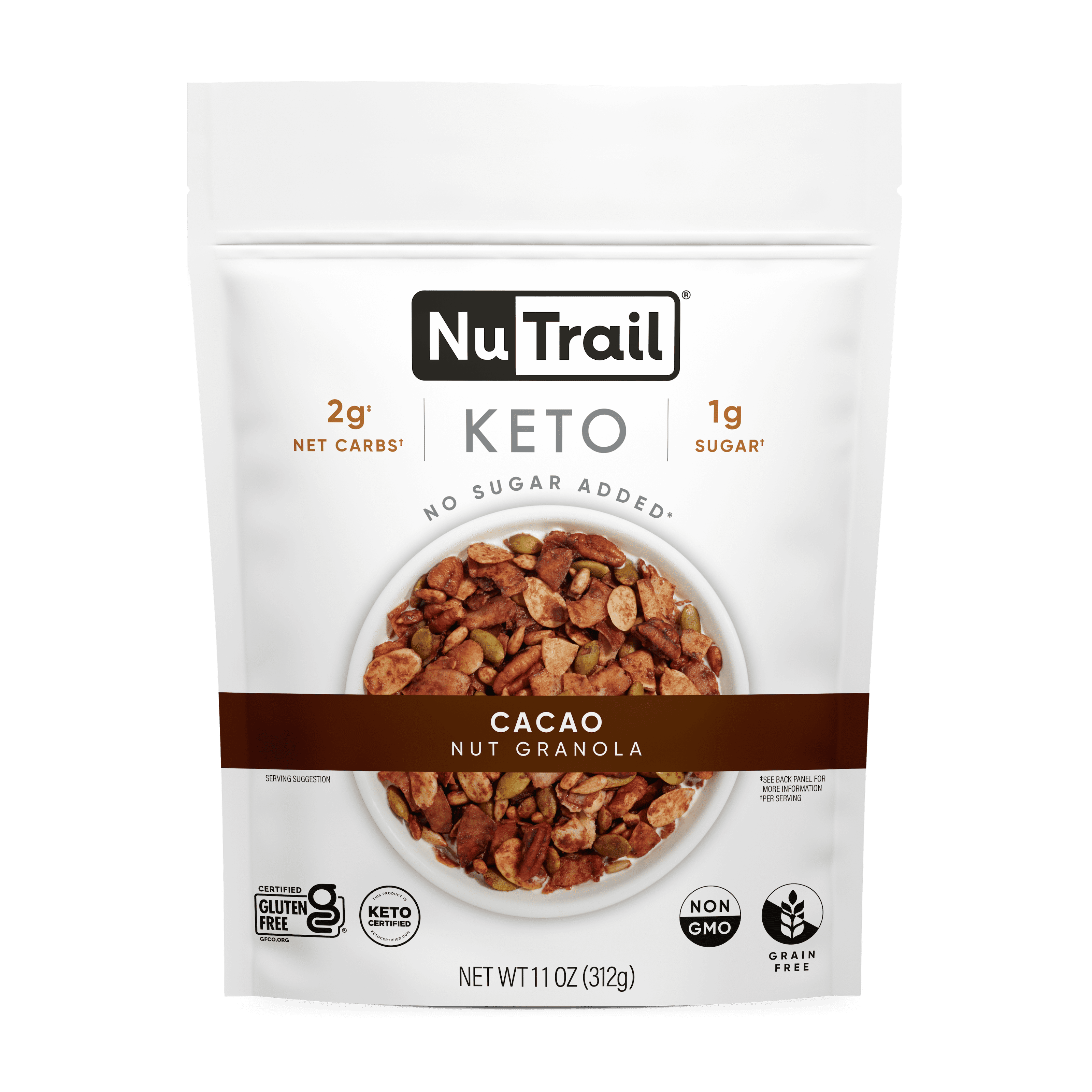 NuTrail Keto Nut Granola Cacao