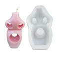 thumbnail image 4 of Molde de silicona para velas, modelo de jarrón 3D, para hacer velas de jabón, manualidades de arcilla DIY El 114x7x35 cm, 4 of 9