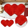 thumbnail image 2 of Hearth & Gear Double Floor Mat Valentine's Day Floor Mat Non Floor Mat Valentine's Day Home Floor Mat Newlywed Home Floor Mat Blankets Rug Furry Labor Day Rugs Area Rug Soft Thick Blanket Natural, 2 of 6