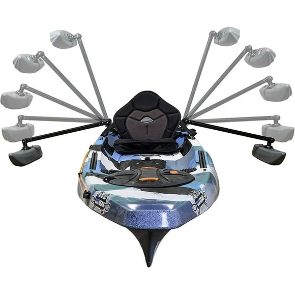 YakGear Kayak & Canoe Outriggers, One Size