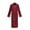 Red, variant on Viikei Robes for Men,Viikei Mens Robes,Warm Soft Plush Mens Robe with Hood,Plus Size Plus Thick Robe for Men with Side Pocket and Belt,Bathrobes for Men Gifts
