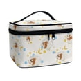 thumbnail image 2 of HELLHERO Sleepy Sloth Stars Large Capacity Travel Cosmetic Bag Daily Multi-Purpose Travel Makeup Organizer Adult, 2 of 6