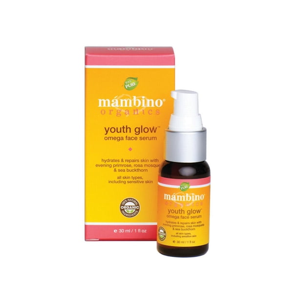 Suero hidratante de vitamina C para el rostro Mambino Organics Orgánico
