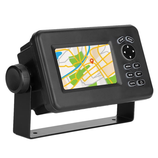 Navegador GPS, HP‑528A Navegador marino con transpondedor y pantalla LCD a color de 4,3 pulgadas Navegador combinado diseñado para el futuro