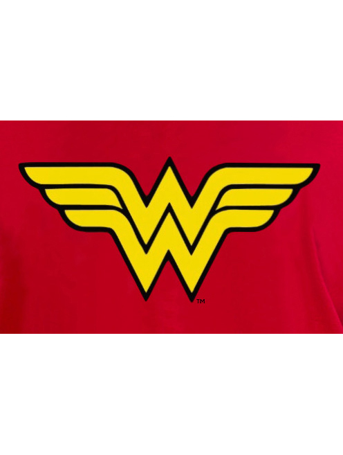 DC Comics Wonder Woman Short Sleeve T-Shirt Red (Women's Plus) - image 4 of 4