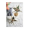 thumbnail image 2 of A&B Home Star Golden Candle Holder-Color:Brass,Style:Urban Industrial, 2 of 3