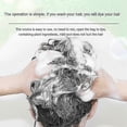 thumbnail image 5 of 1-10 piezas de champú para teñir el cabello con burbujas, de larga duración, permanente, de cobertura rápida, para teñir el cabello gris y blanco, de forma natural y nutritiva, con plantas, color ca, 5 of 5