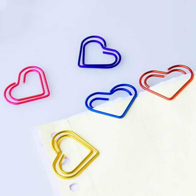 unbranded 50Ud Clips De Papel Creativos En Para Marcar Documentos Y Fotos
