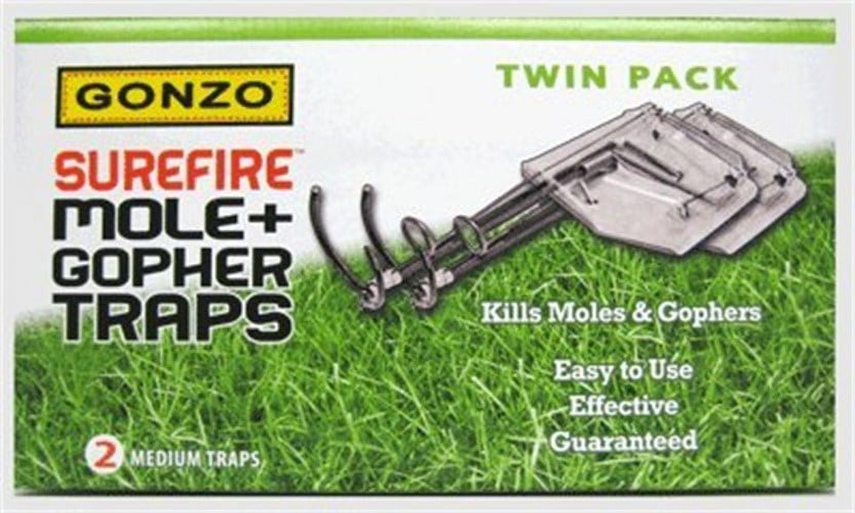 Gonzo 5005 Surefire Mole & Gopher Trap