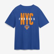 Men's Fanatics Blue New York Knicks NYC Forever Legacy Cotton T-Shirt