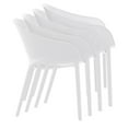 thumbnail image 6 of Compamia Sky Pro 11 Piece Extendable Dining Set White-White, 6 of 6