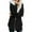 Black, variant on SDJMa Women's Lightweight Vee Cardigan Sweater Womens Solid Oversized Zip Down Hooded Coat Cardigans Outwear With Pocket
