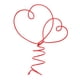 thumbnail image 3 of Adorno para del Día de San Valentín, centros de mesa decorativos fáciles de usar, regalo Ideal de metal, corazones entrelazados para fiesta y, 3 of 8