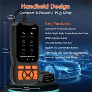 OBD2 Scanner Car Code Reader Support Voltage Test and Play Fixd Car CAN Diagnostic Scan Tool Read and Clear Engine Error