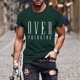 thumbnail image 4 of Camisetas de Manga Larga para Hombres Blusa de Cuello Redondo de Impresión Deportiva, Camiseta de Manga Corta de Moda para la Primavera Y Diaria, 4 of 5